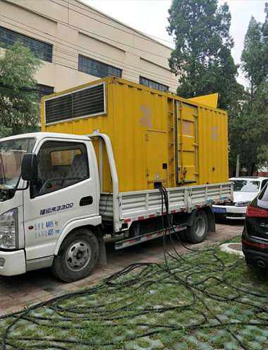 轮台发电车出租-柴油发电机组排烟系统设计要求及其考虑因素