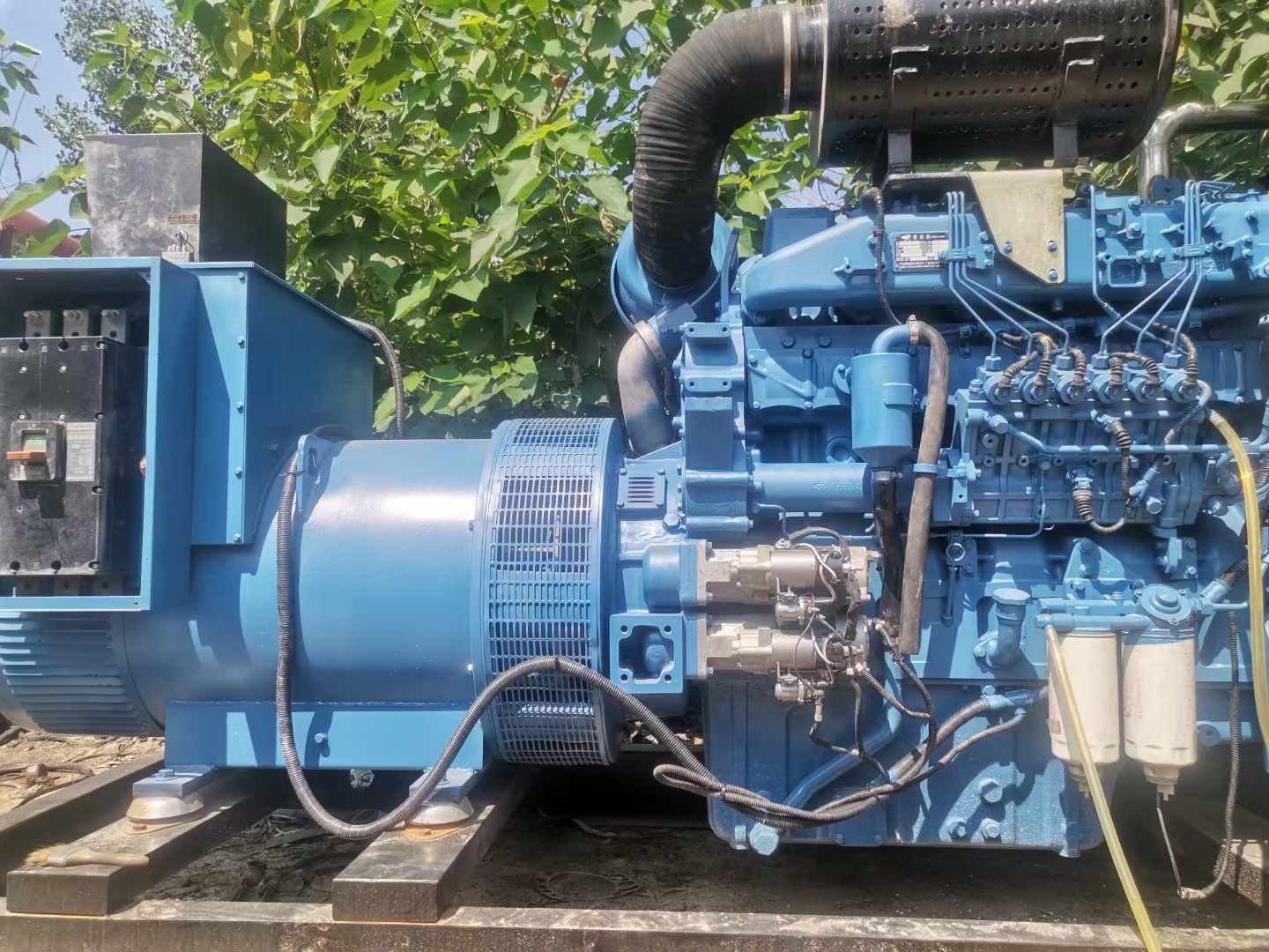轮台详细说明降低 800kW 柴油发电机输出电流波动的方法